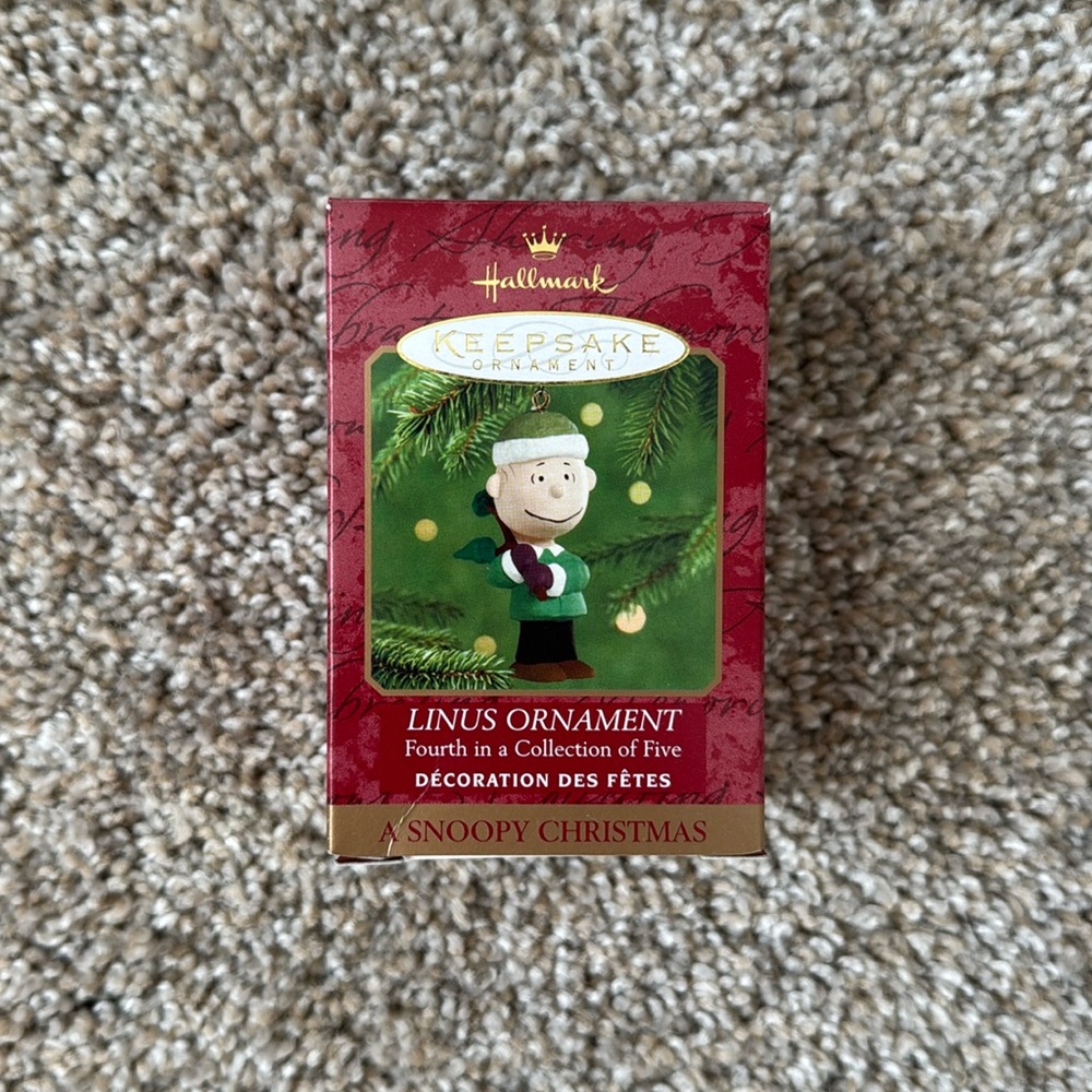 Hallmark Keepsake Ornament - Linus Ornament